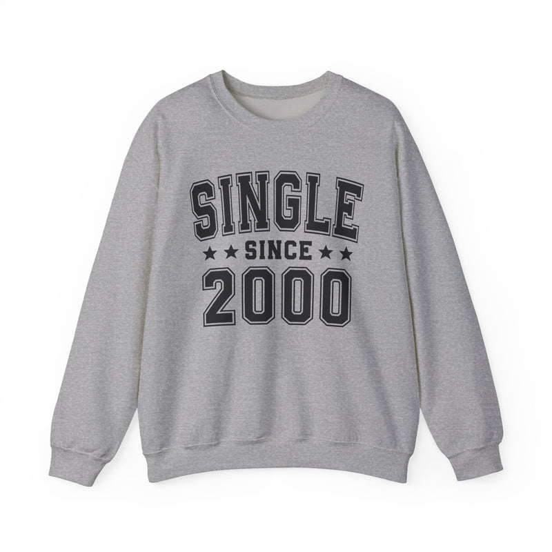 Single Since (Personalized Date) —  Relationship Milestone Sweatshirt