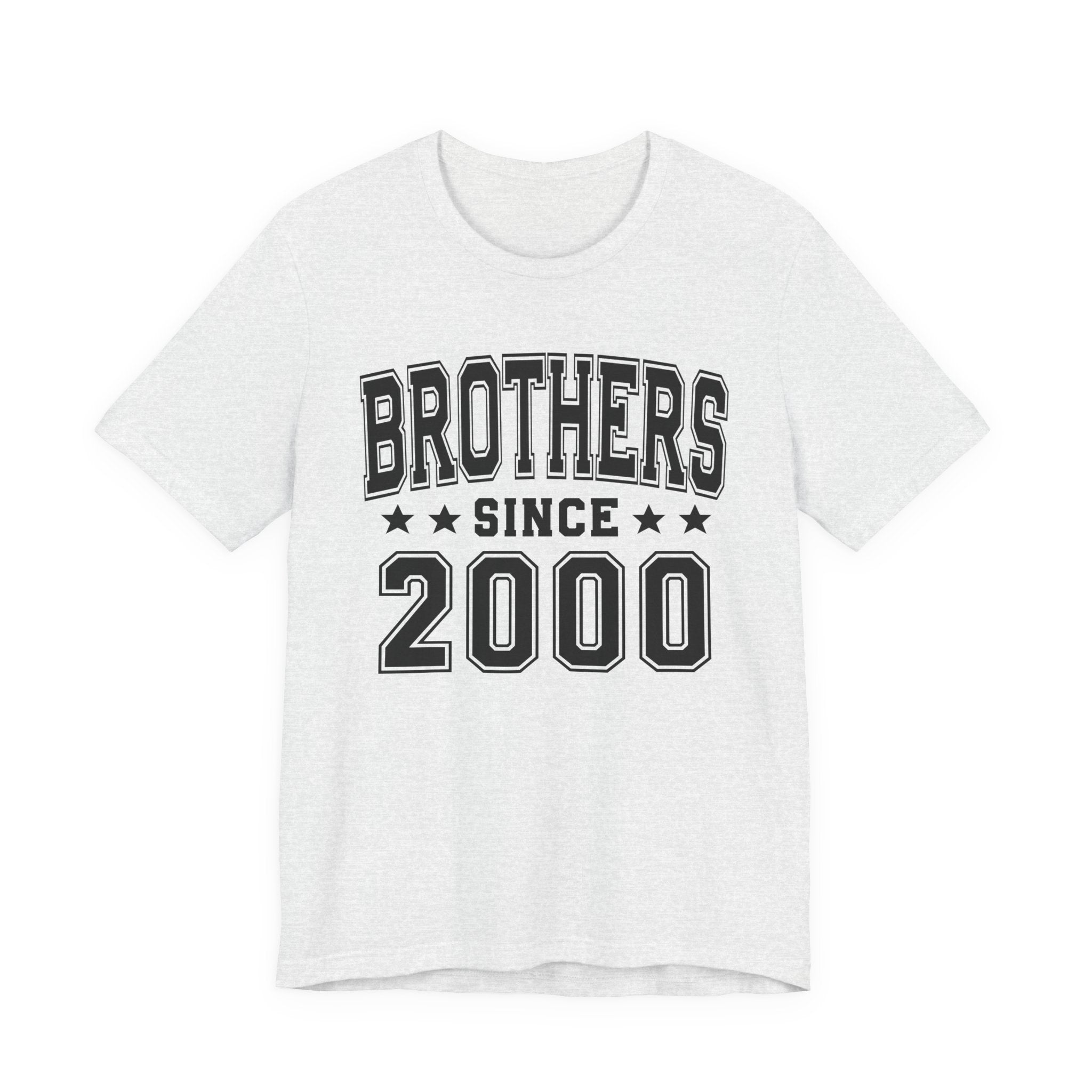 Brothers Since (Personalized Date) —  Bride/Married T-shirt, Wedding & Anniversary Gift
