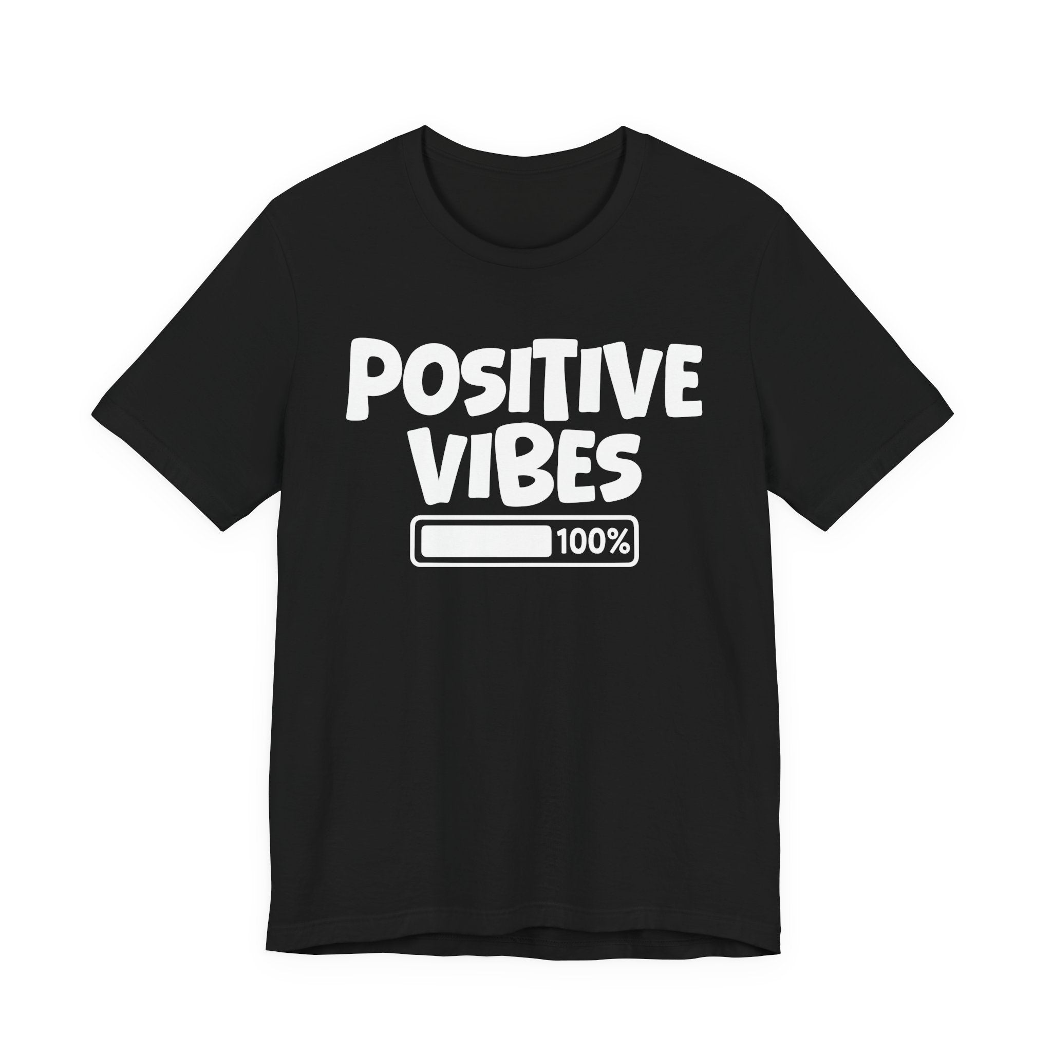 Positive Vibes - T-Shirt – Bold Protest Graphic Tee with Raised Fist