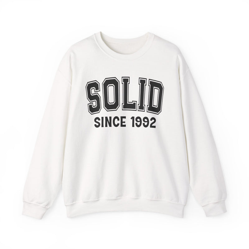 Solid Personalization Sweatshirt — Add Your Special "Since Date"