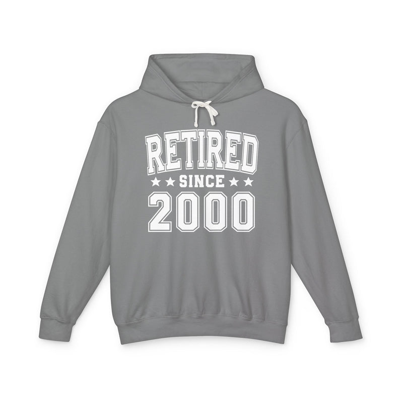 Retired Since (Personalized Date) — Retirement Milestone Hoodie