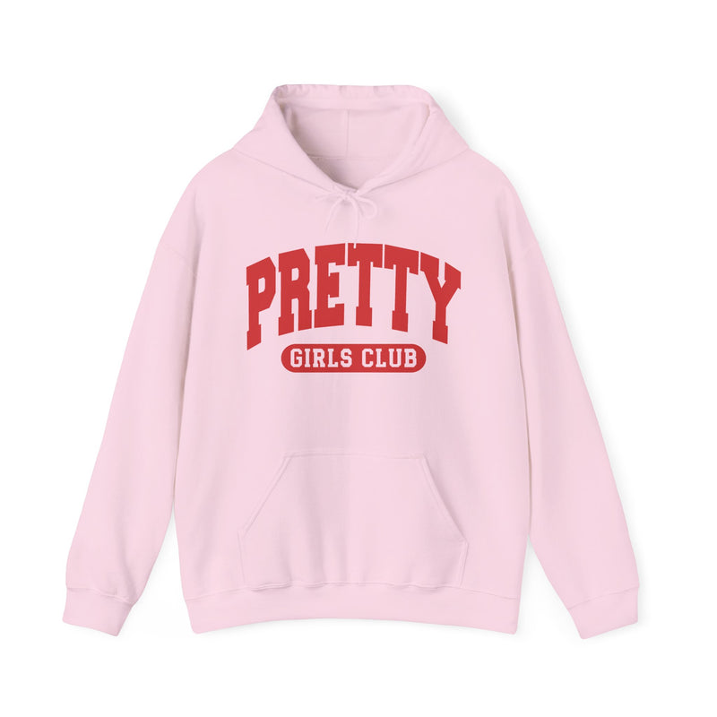 Pretty Girls Club — Retro Collegiate Hoodie