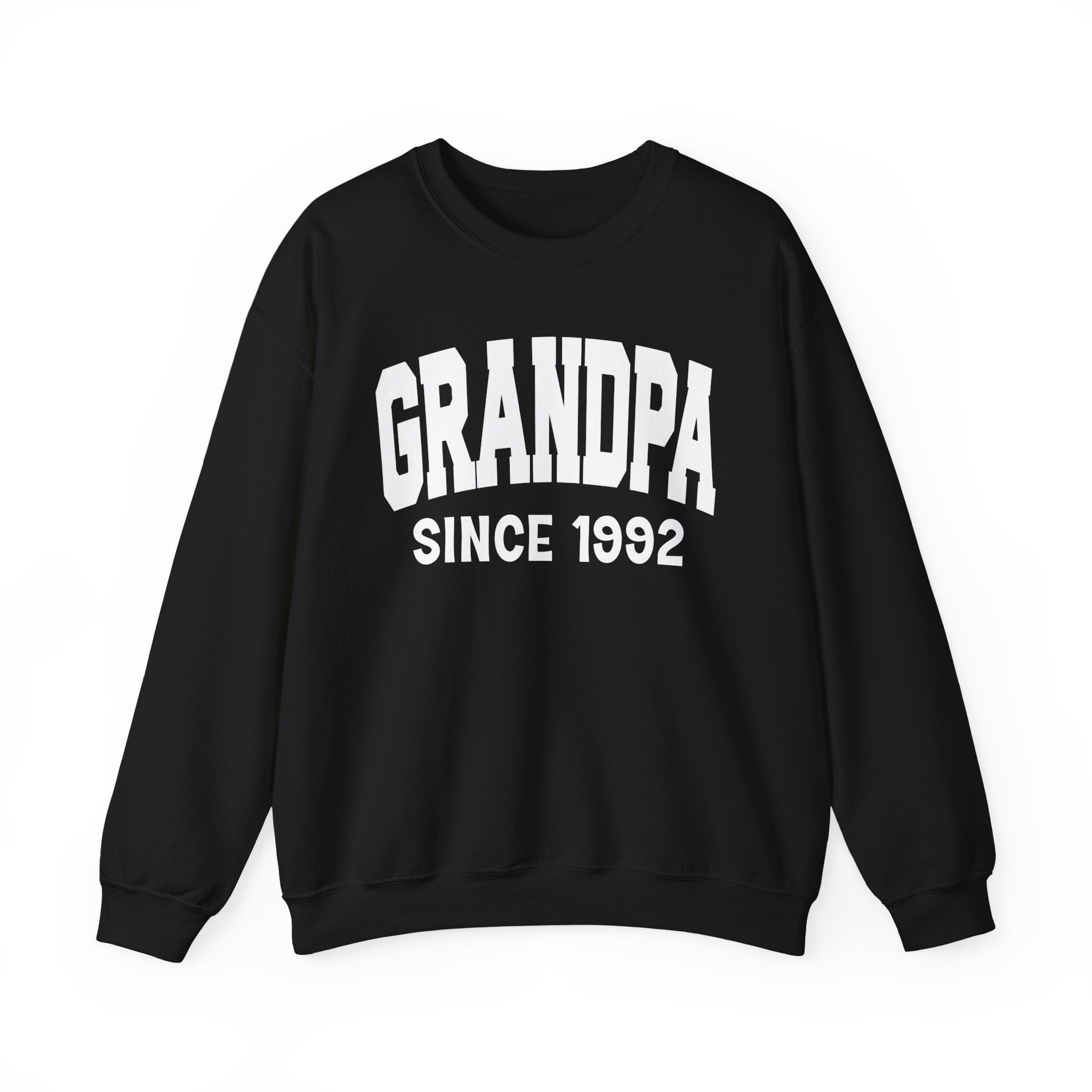 Grandpa Personalization Sweatshirt - Add Your Special "Since Date"
