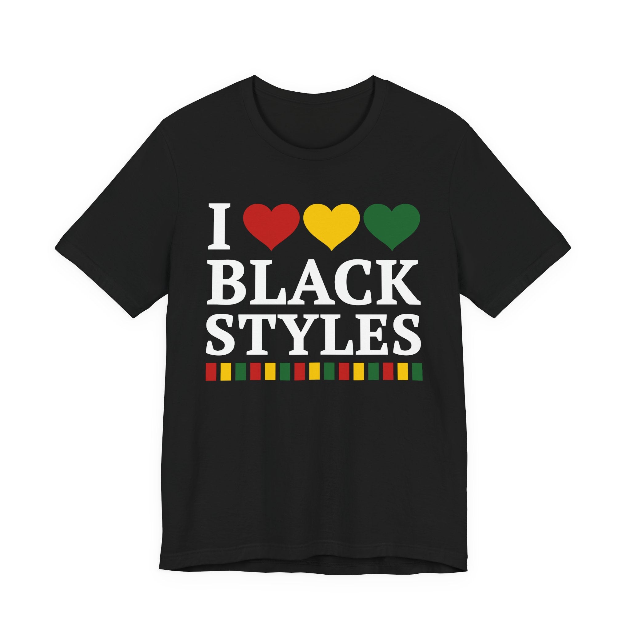 I Love Black Styles — T-Shirt