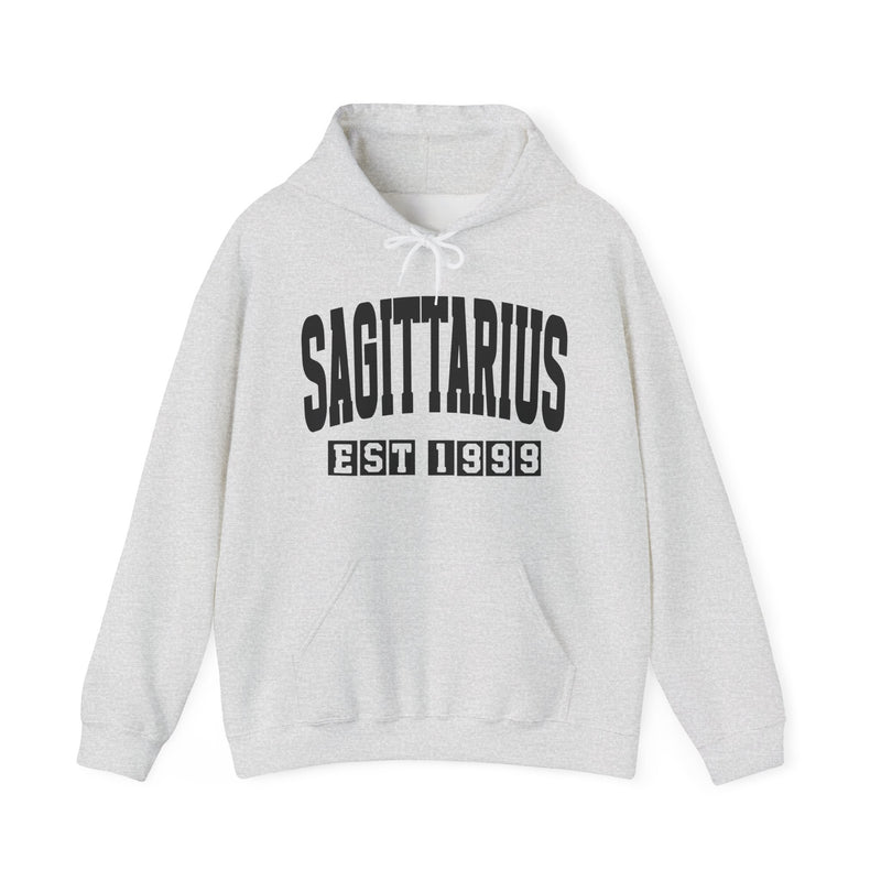 Sagittarius (EST YEAR) Personalization — Zodiac Birthday Year Hoodie