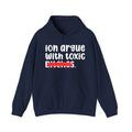 ION (I Don't) Argue With Toxic Bitches - Funny Sassy Statement Hoodie