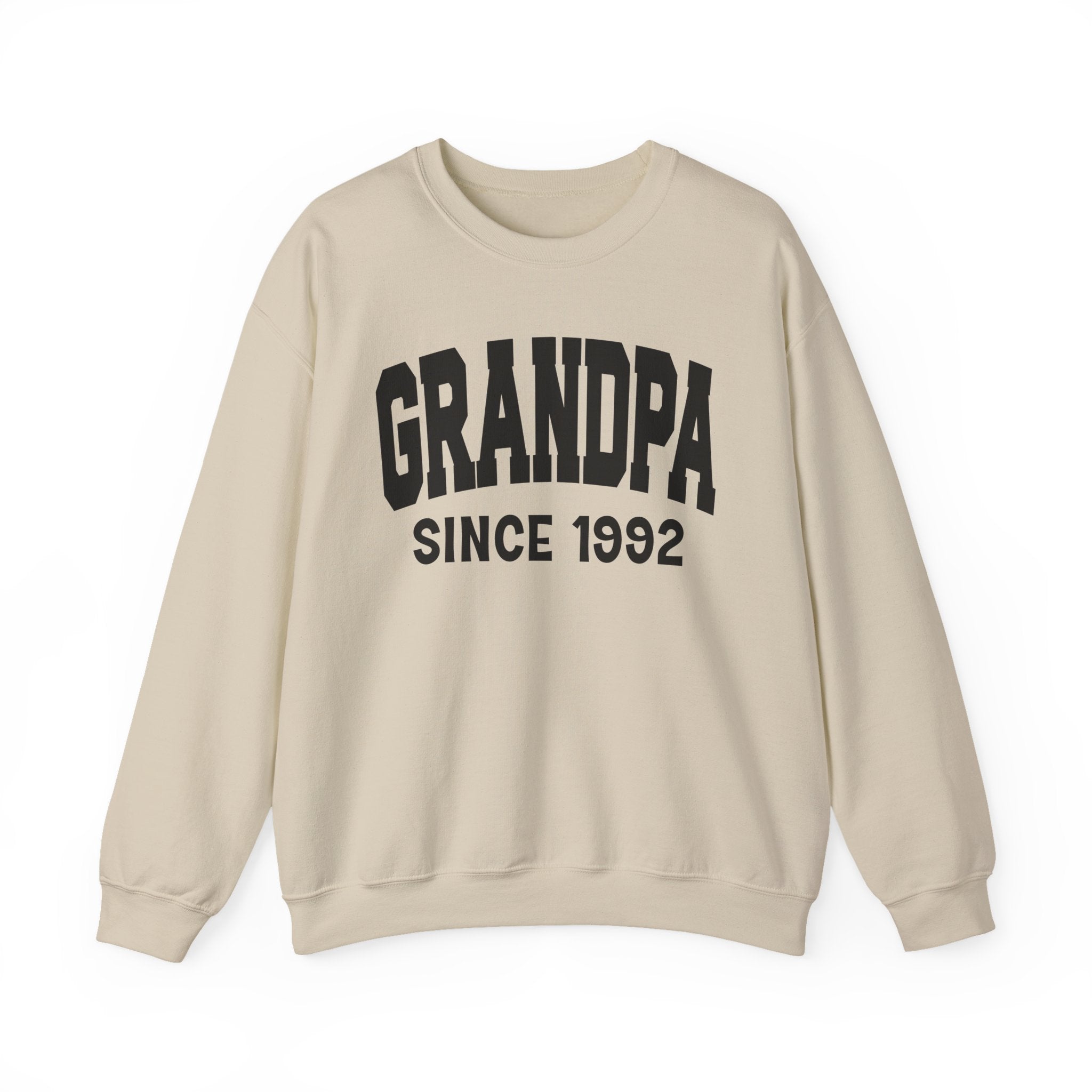 Grandpa Personalization Sweatshirt - Add Your Special "Since Date"