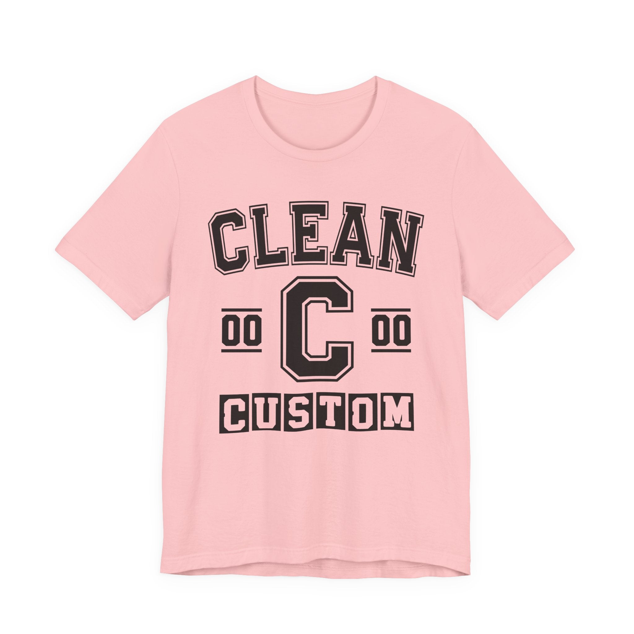 Custom Clean Varsity Tee Shirt — Customize Birthday Day/Month/Year - Customize Season/nation/Society