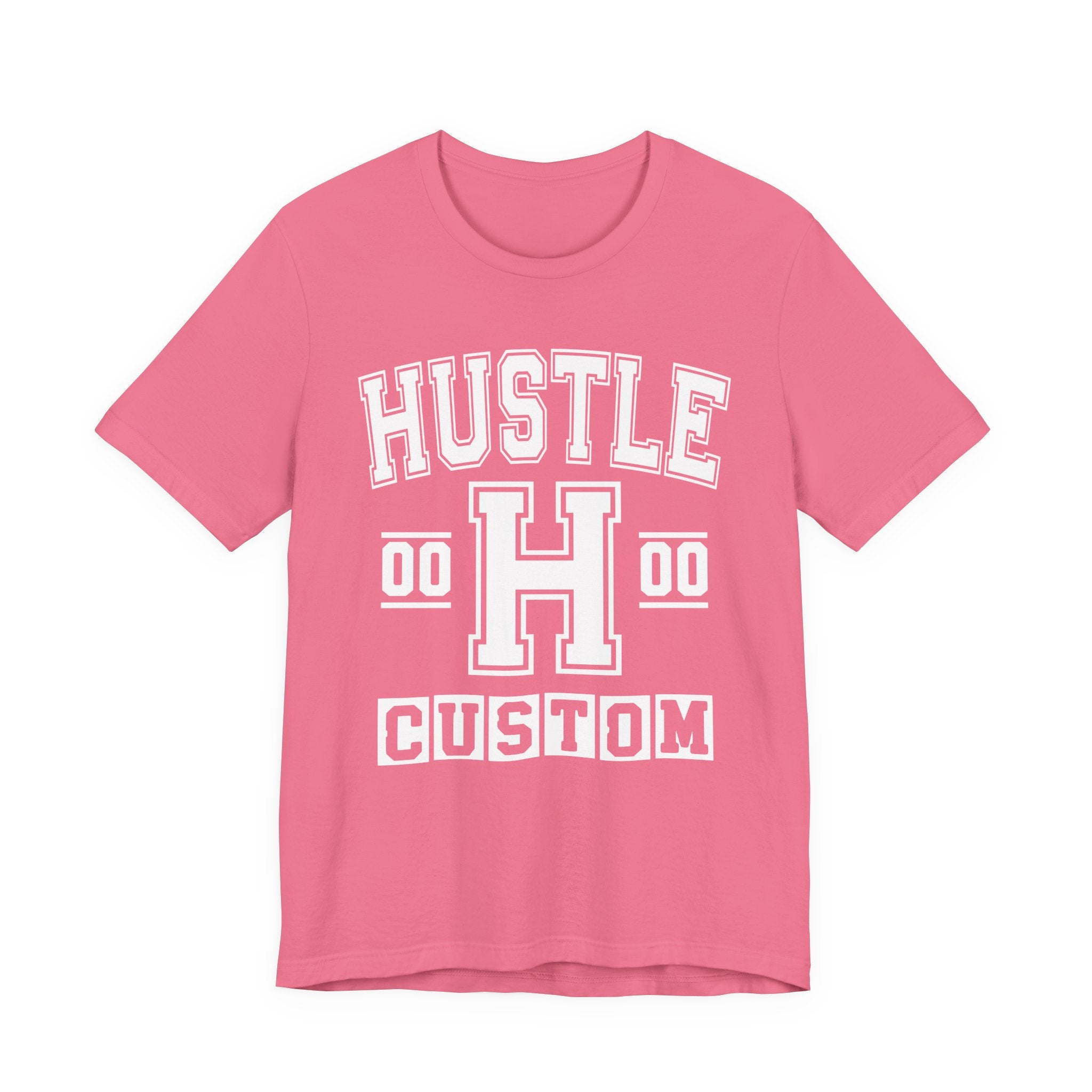 Custom Hustle Varsity Tee Shirt — Customize Birthday Day/Month/Year - Customize Season/nation/Society
