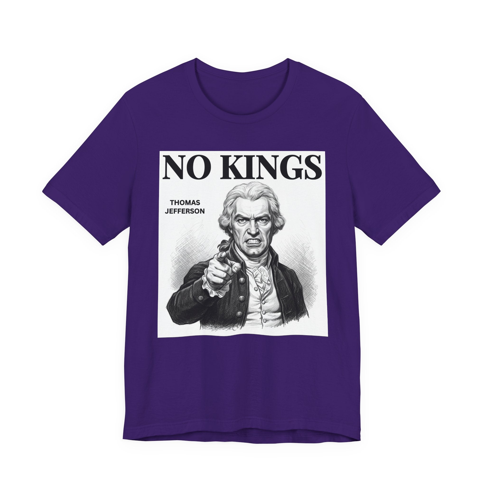 No Kings Thomas Jefferson T-Shirt