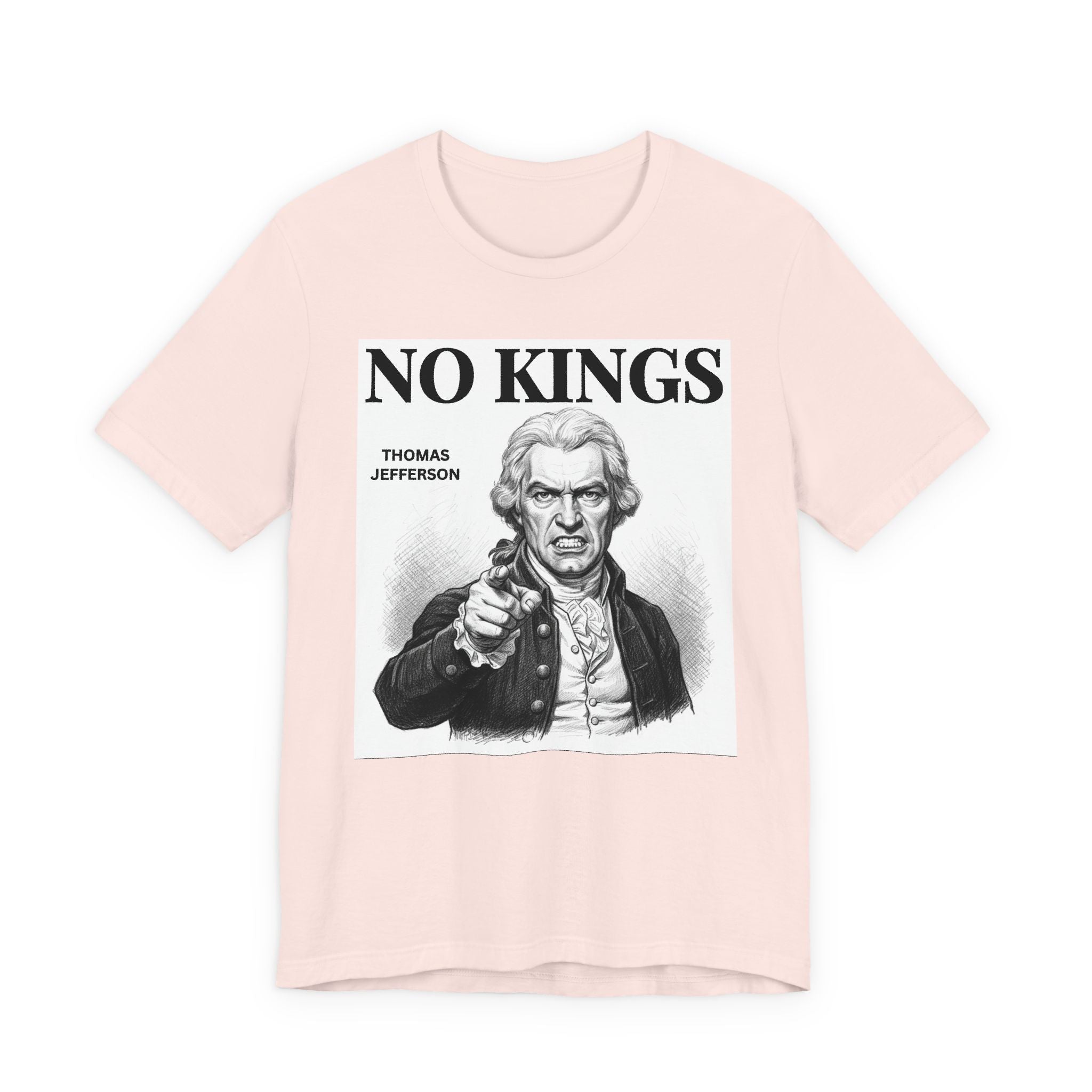 No Kings Thomas Jefferson T-Shirt