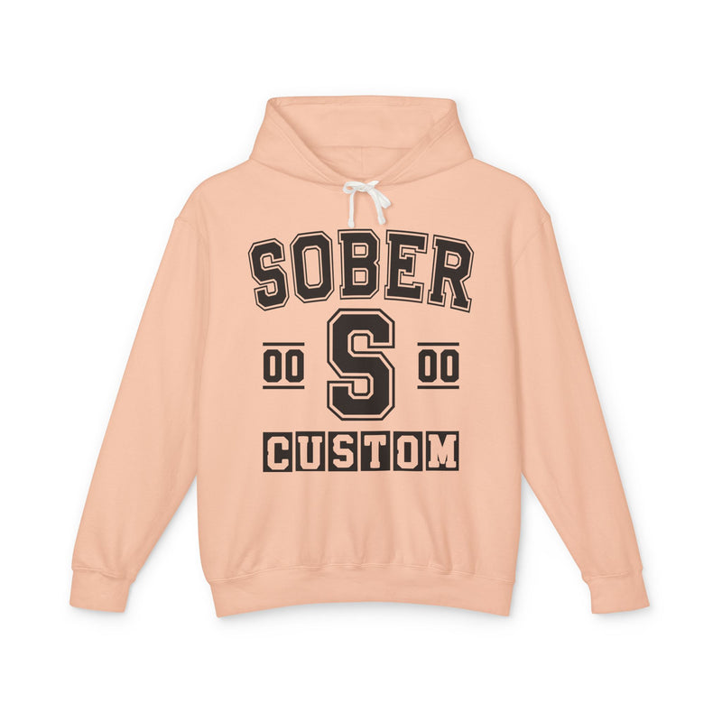 Custom Sober Varsity Hoodie — Customize Birthday Day/Month/Year — Customize Gemini Season/Nation