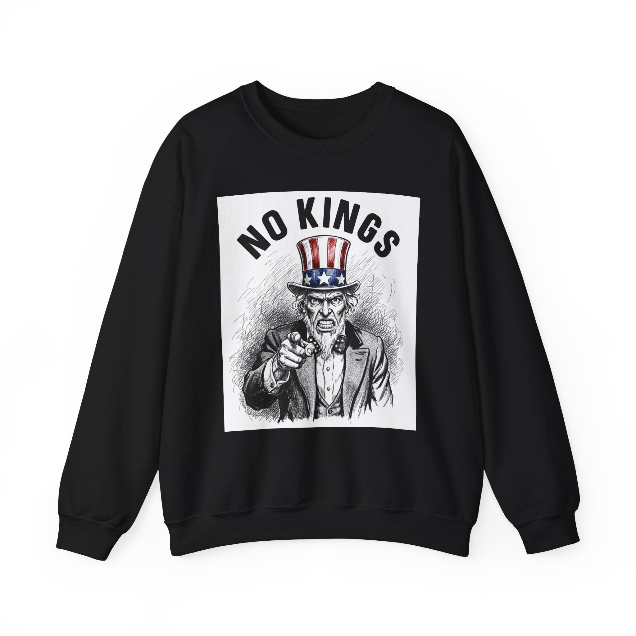 No Kings (Uncle Sam) - Sweatshirt