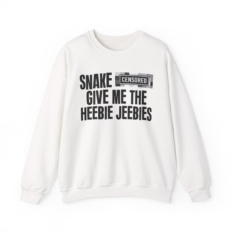 Snake [Censored] Give Me The Heebie Jeebies - Sweatshirt