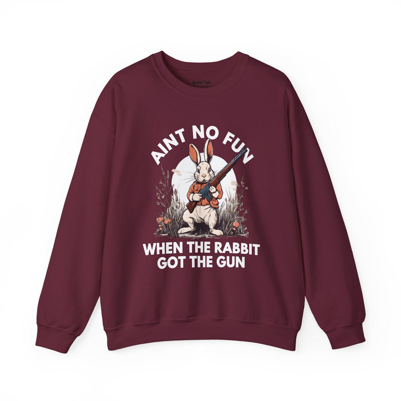 Ain't No Fun When The Rabbit Got The Gun — Sweatshirt V2