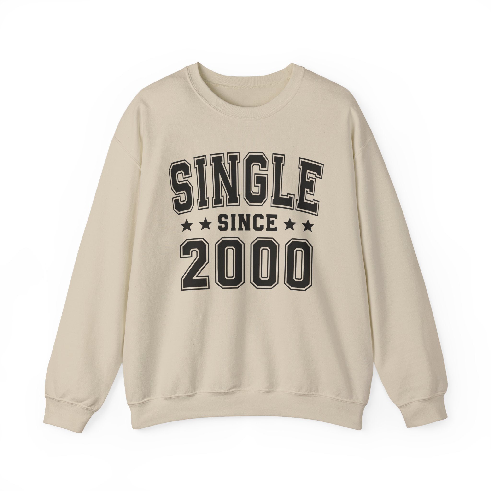 Single Since (Personalized Date) —  Relationship Milestone Sweatshirt
