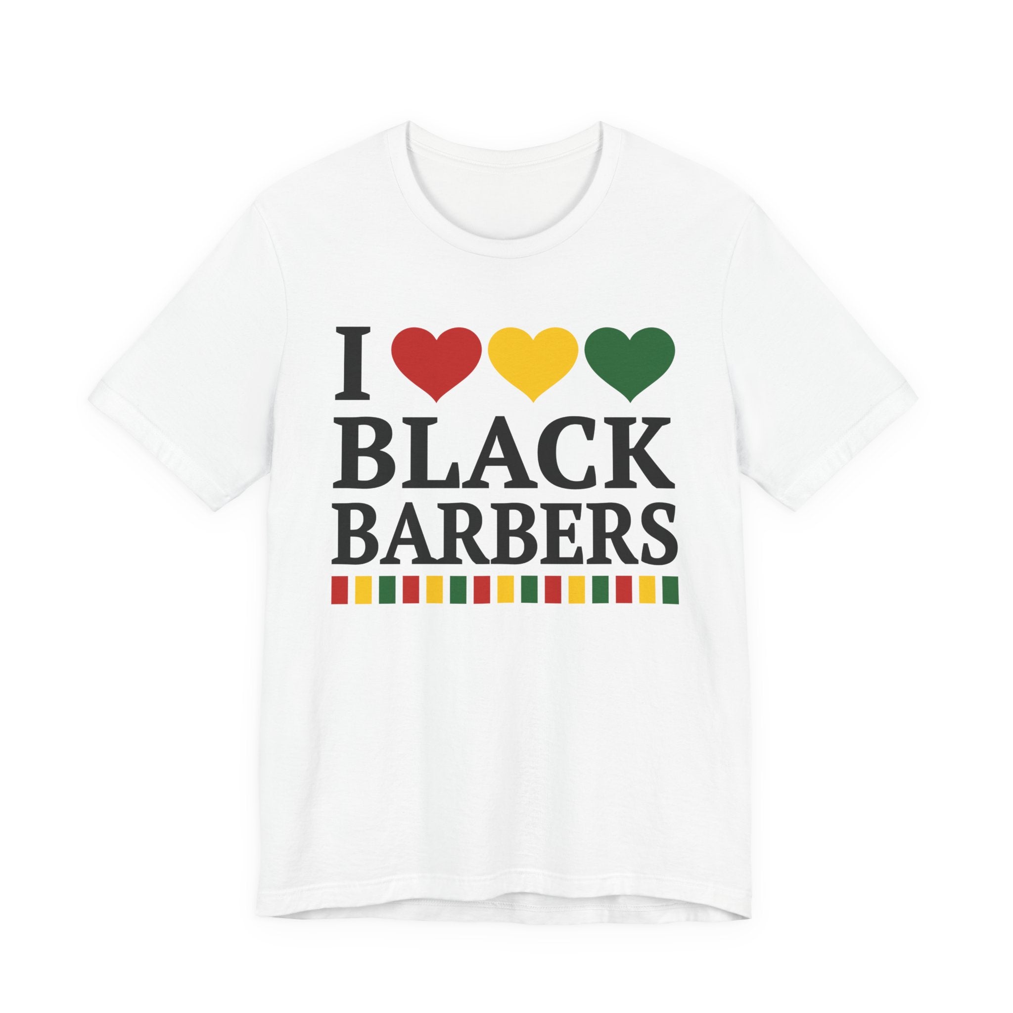 I Love Black Barbers — T-Shirt