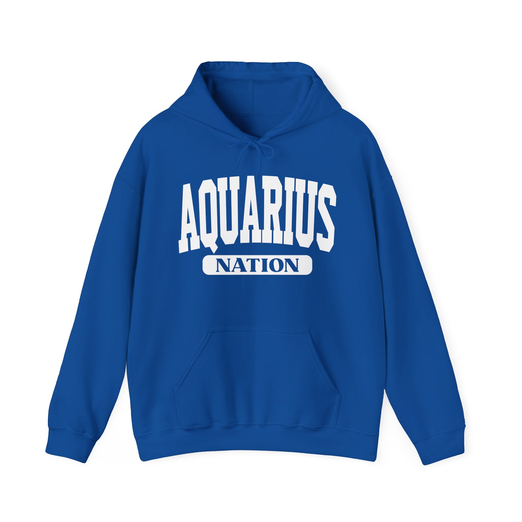 Aquarius Nation Hoodie — Zodiac Graphic Pullover for Gemini Fans
