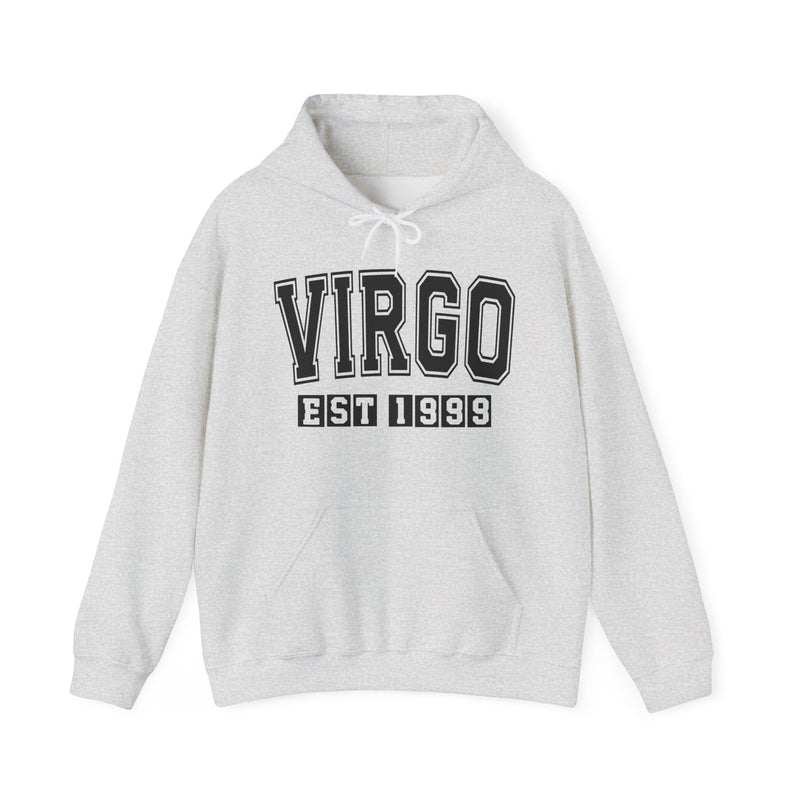 Virgo (EST YEAR) Personalization — Zodiac Birthday Year Hoodie