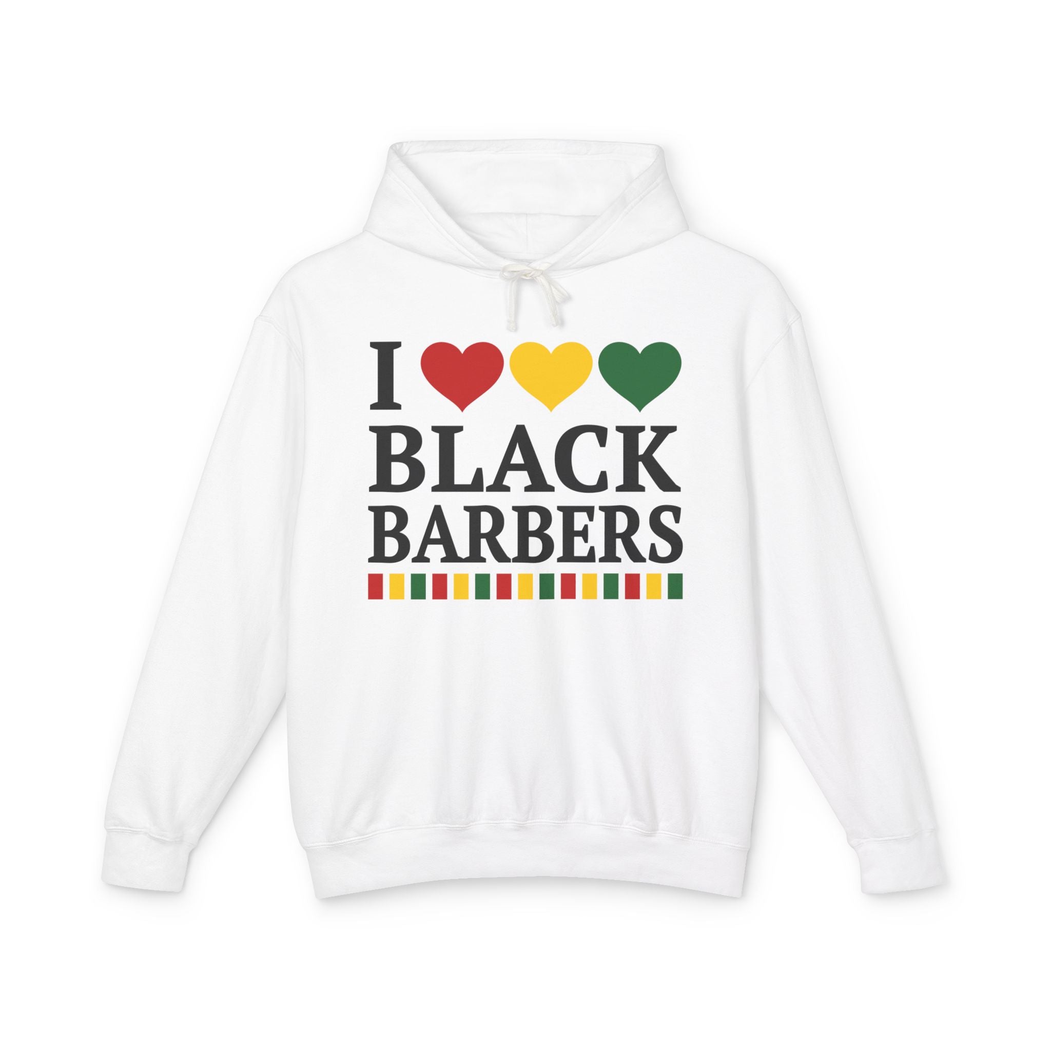 I Love Black Barbers — Hoodie