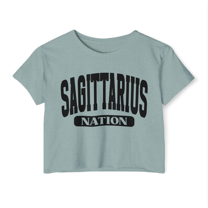 Sagittarius Nation — Women’s Zodiac Festival Crop Top