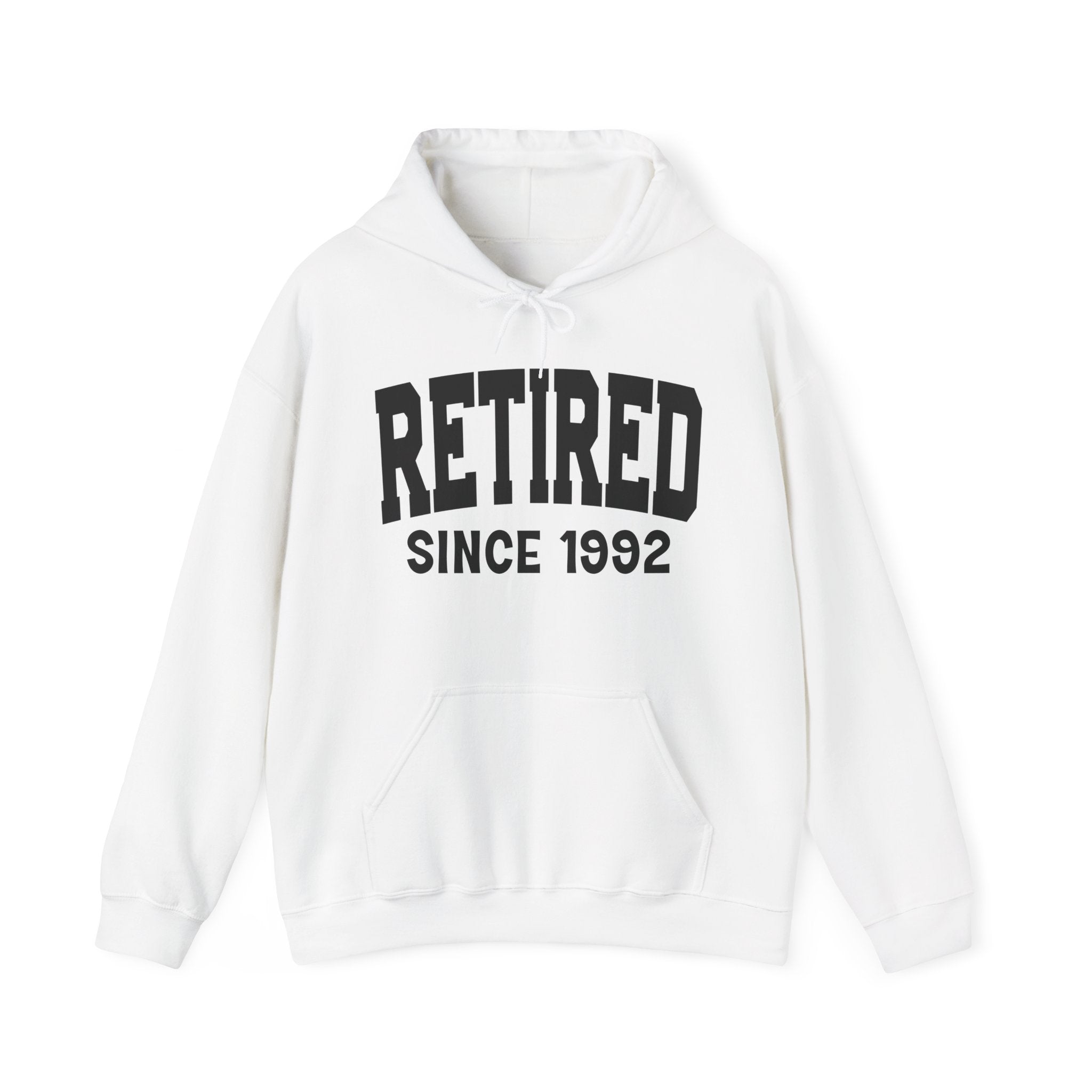 Retired Personalization Hoodie - Add Your Special "Since Date"