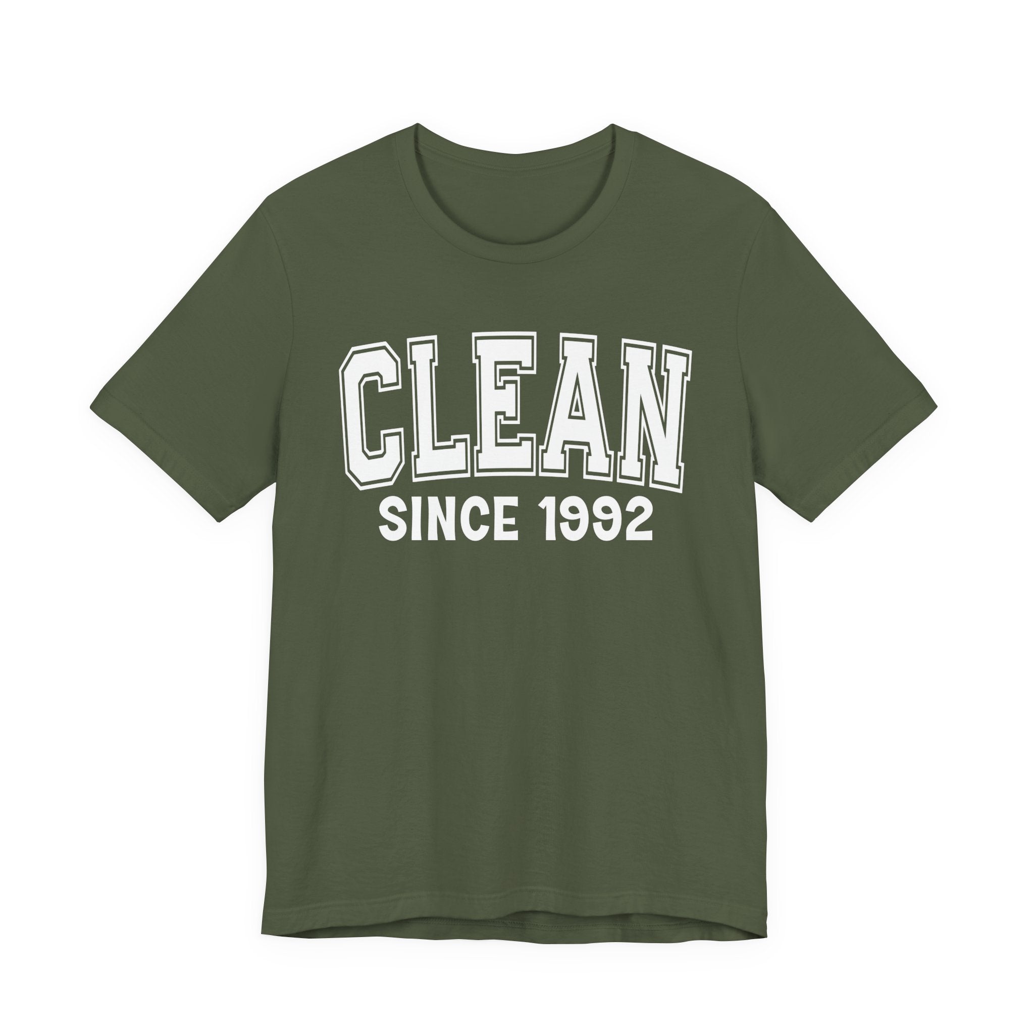 Clean Personalization T-Shirt - Add Your Special "Since Date"