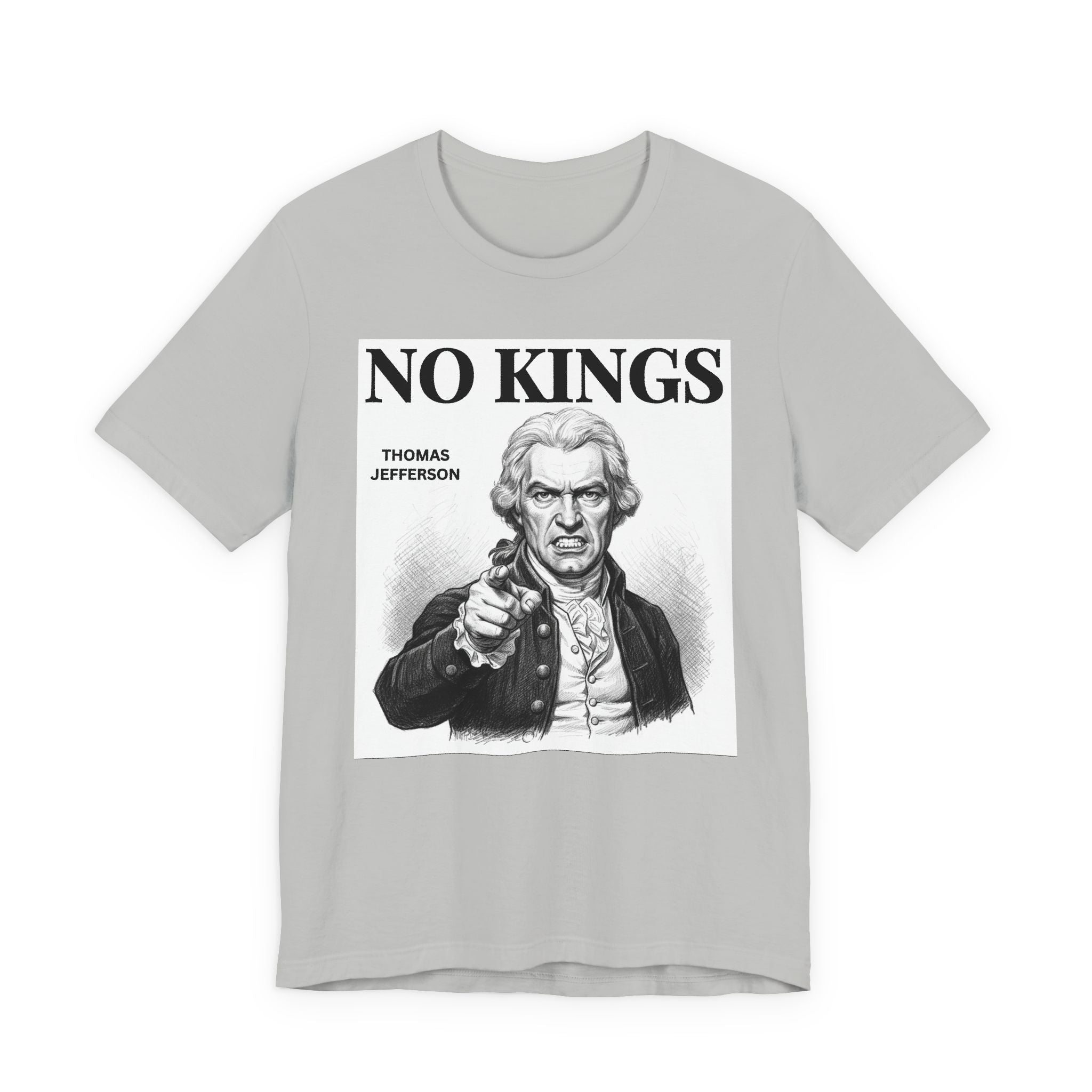 No Kings Thomas Jefferson T-shirt