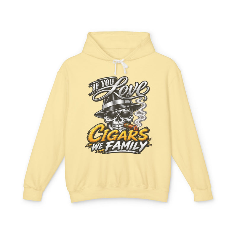 If You Love Cigars We Family — Vintage Smokers Hoodie