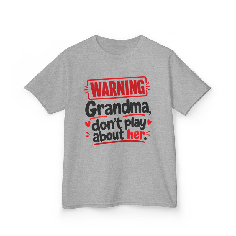 Grandma, Don't Play About Her — Youth Parent Child T-shirt