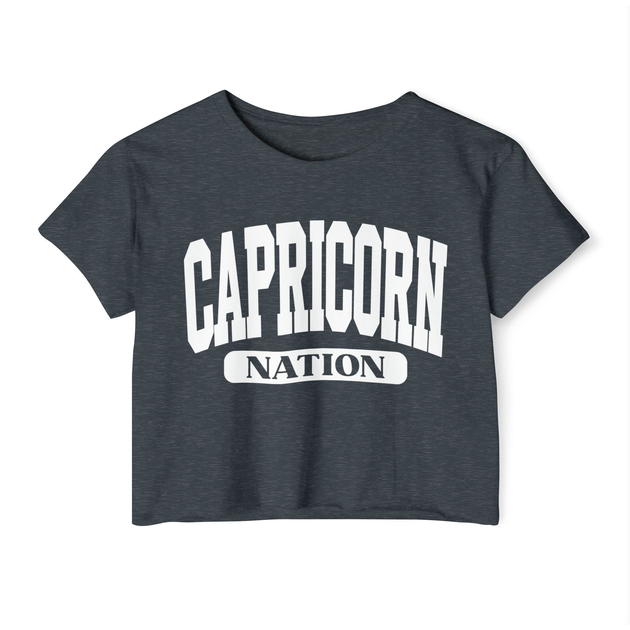 Capricorn Nation — Women’s Zodiac Festival Crop Top