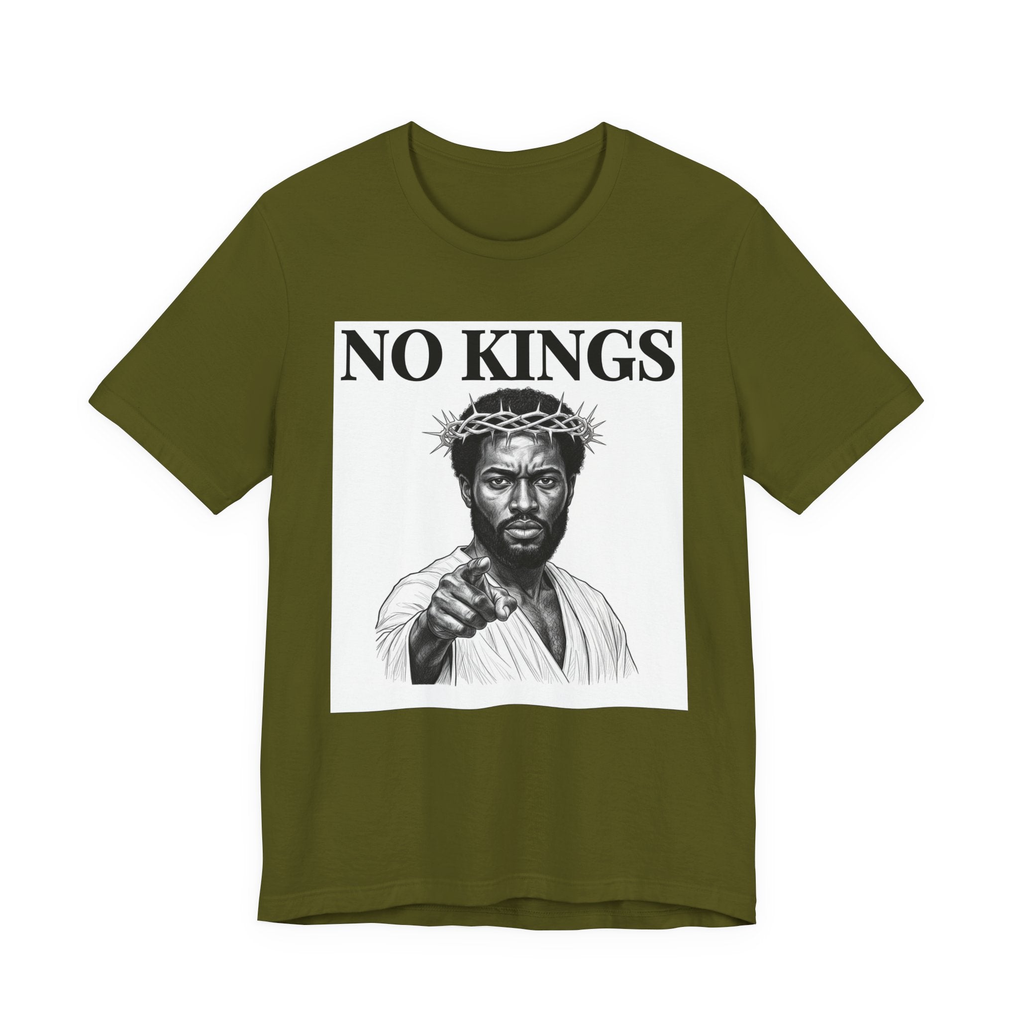 No Kings (Black Jesus) T-Shirt