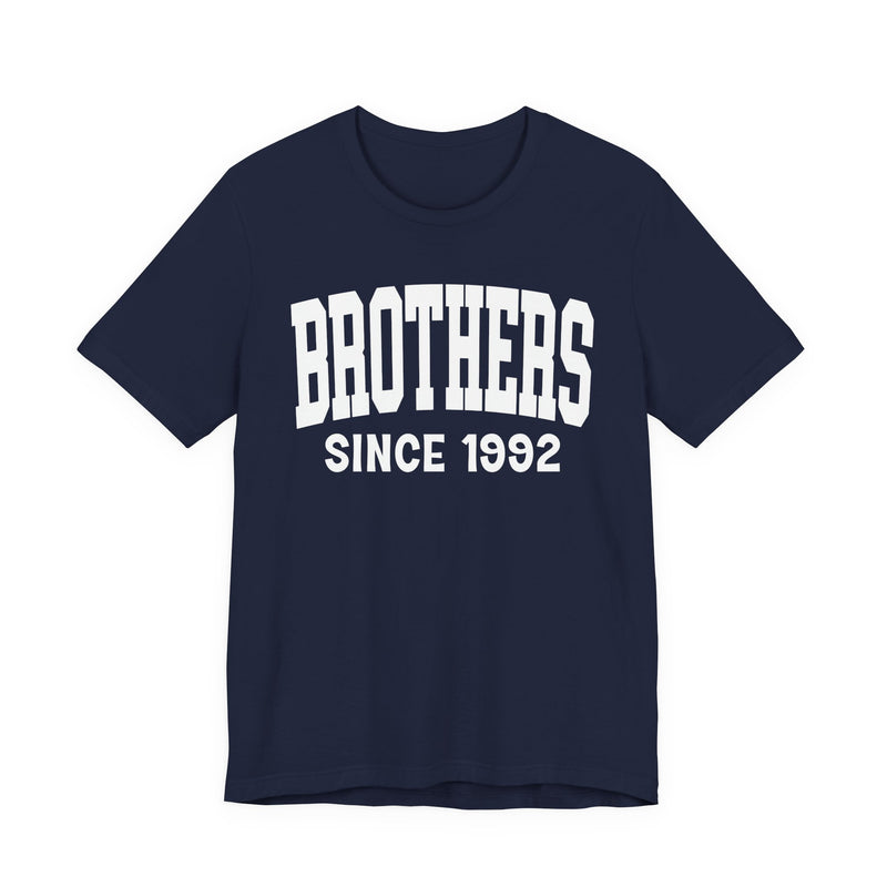 Brothers Personalization T-Shirt — Add Your Special "Since Date"