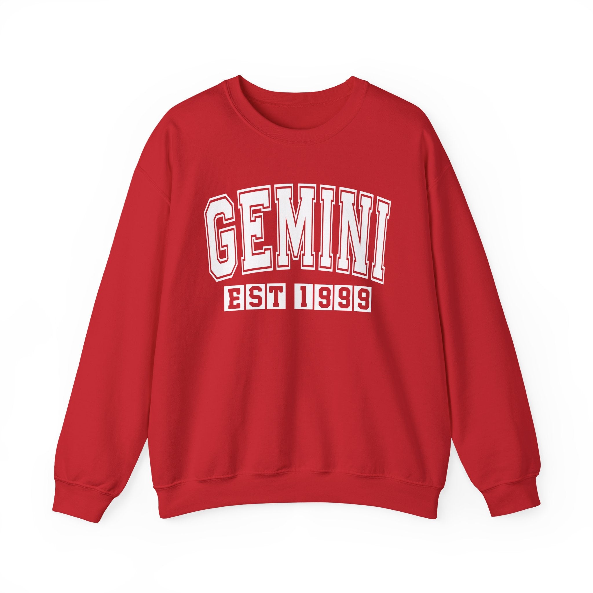 Gemini (EST YEAR) Personalization — Zodiac Graphic Sweatshirt