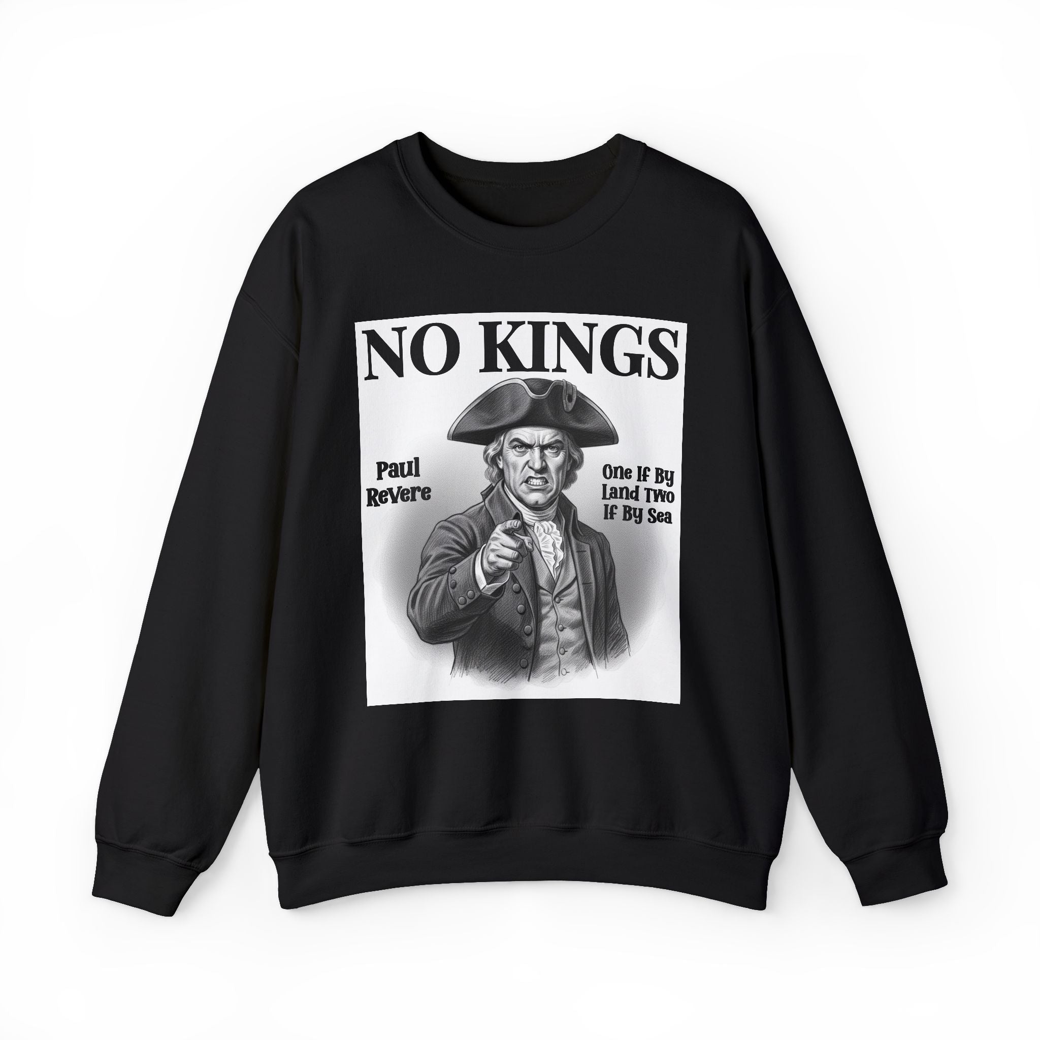 No Kings Paul Revere — Sweatshirt