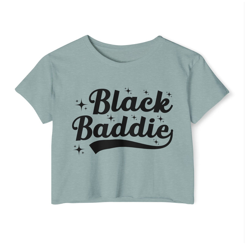 Black Baddie  — Crop Top