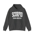 Scorpio (EST YEAR) Personalization — Zodiac Birthday Year Hoodie