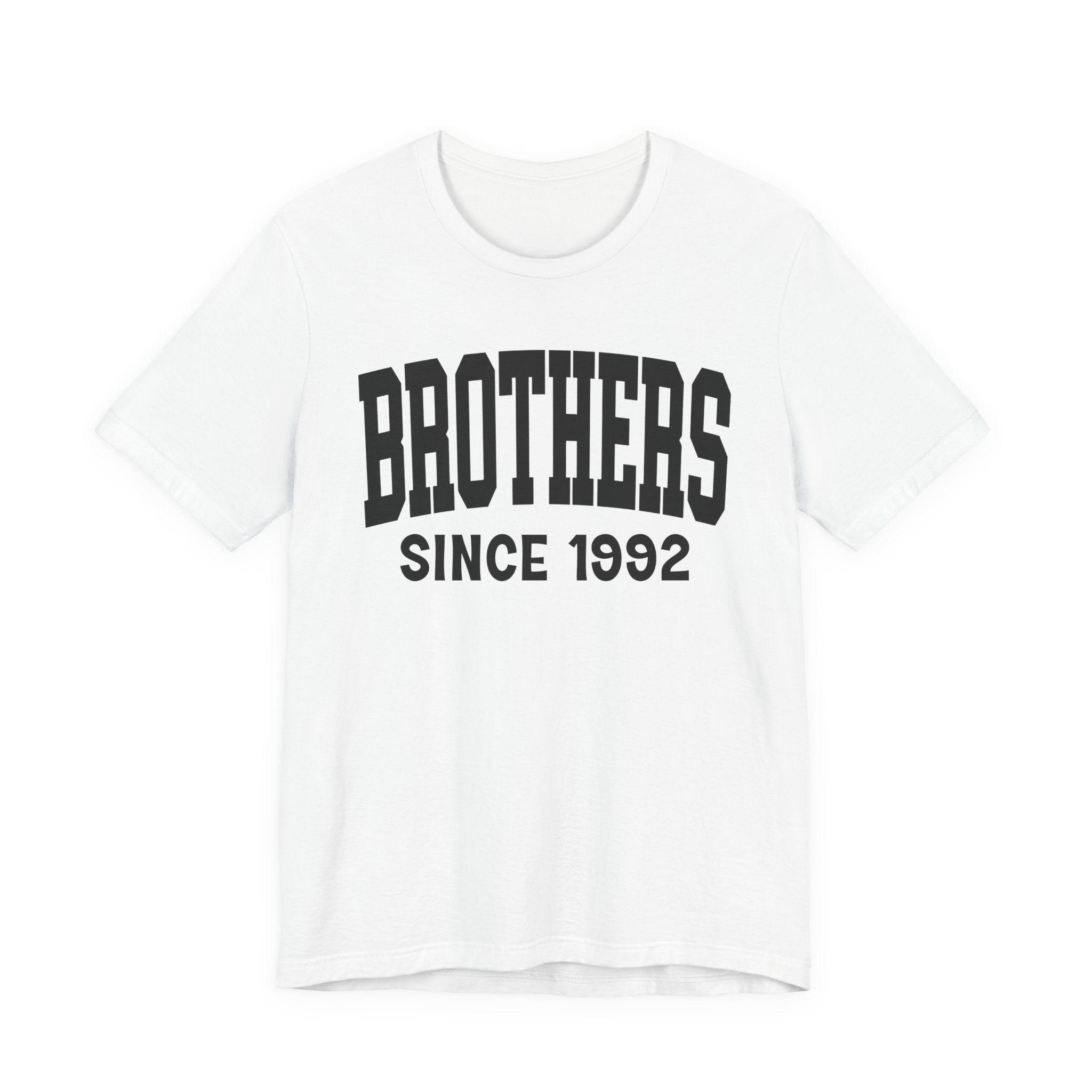 Brothers Personalization T-Shirt - Add Your Special "Since Date"