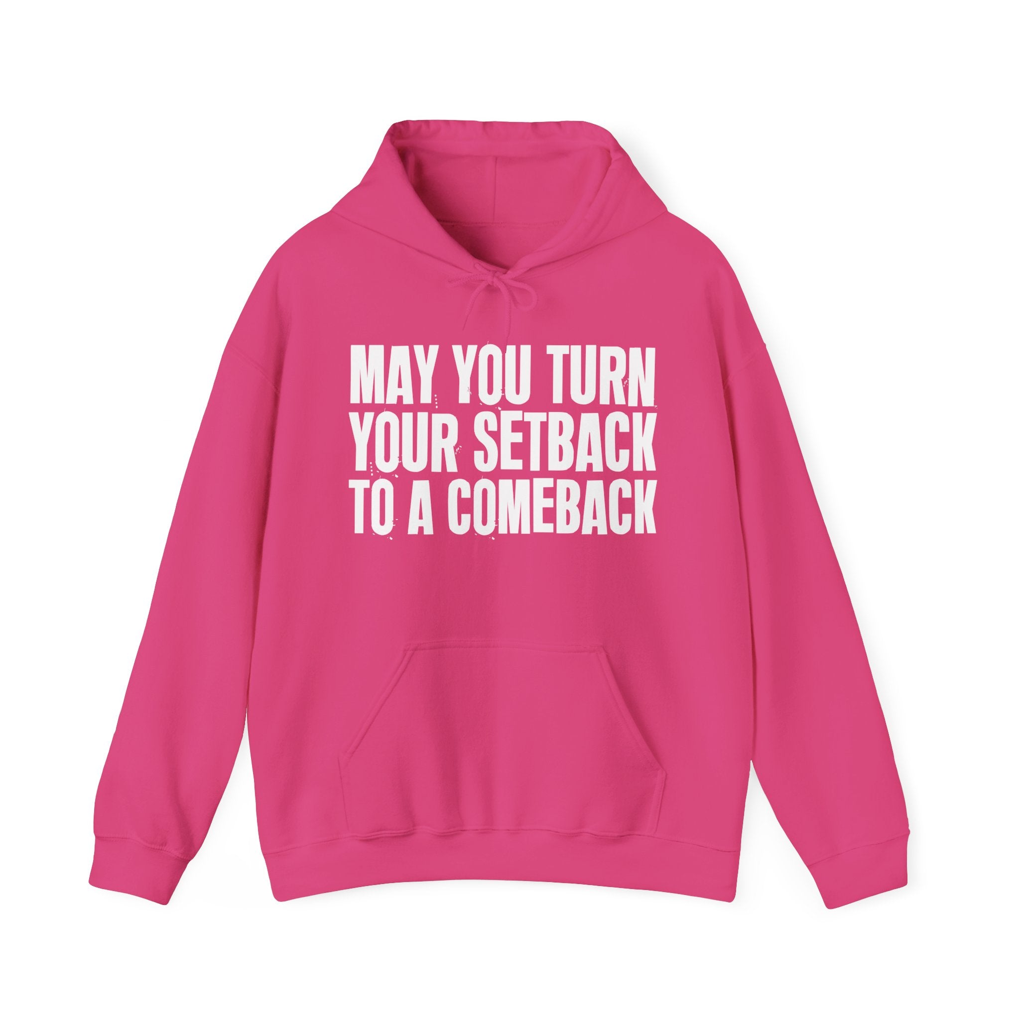 May You Turn Your Setback To A Comeback – Inspirational Christian Prayer Hoodie