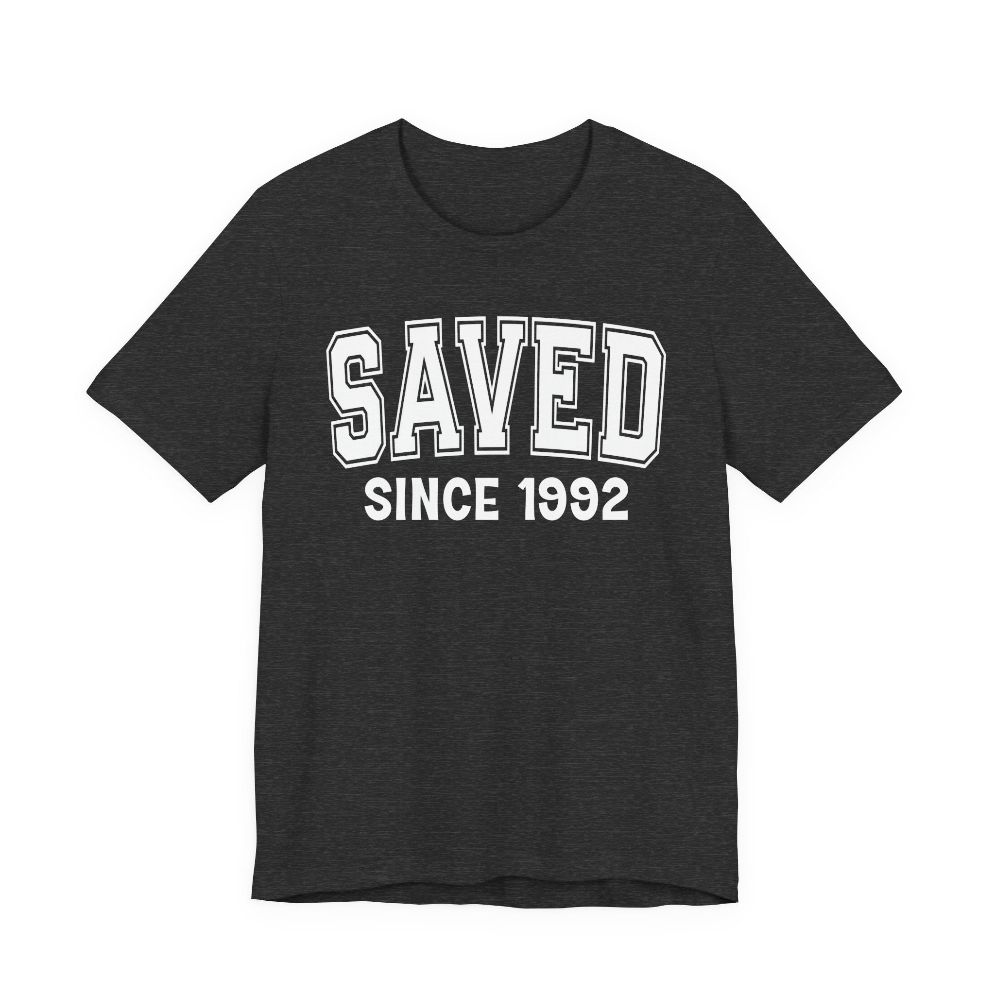 Saved Personalization T-Shirt - Add Your Special "Since Date"