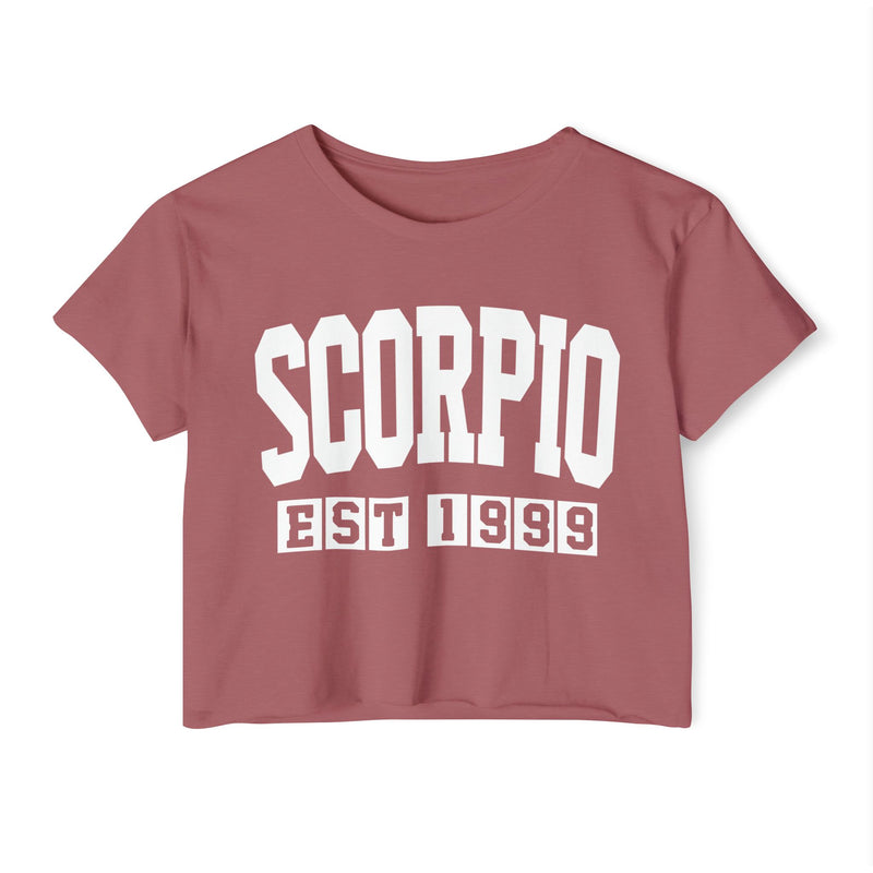 Scorpio EST (YEAR) Personalization —  Crop Top