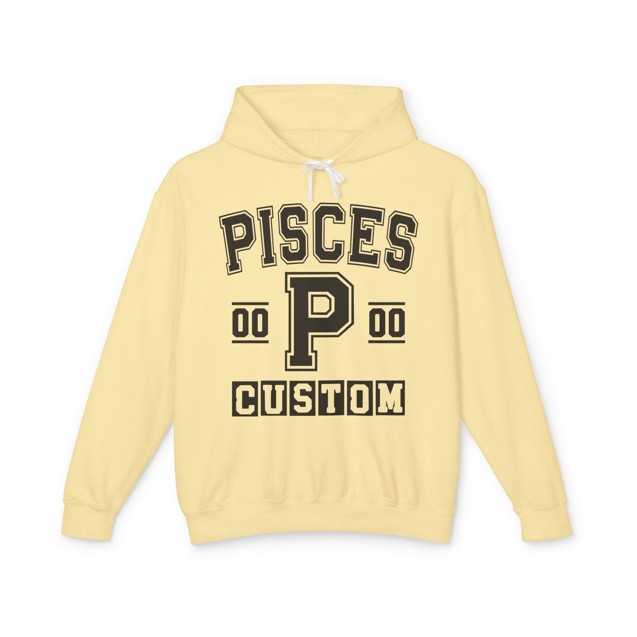 Custom Pisces Varsity Hoodie - Customize Birthday Day/Month/Year - Customize Gemini Season/Nation