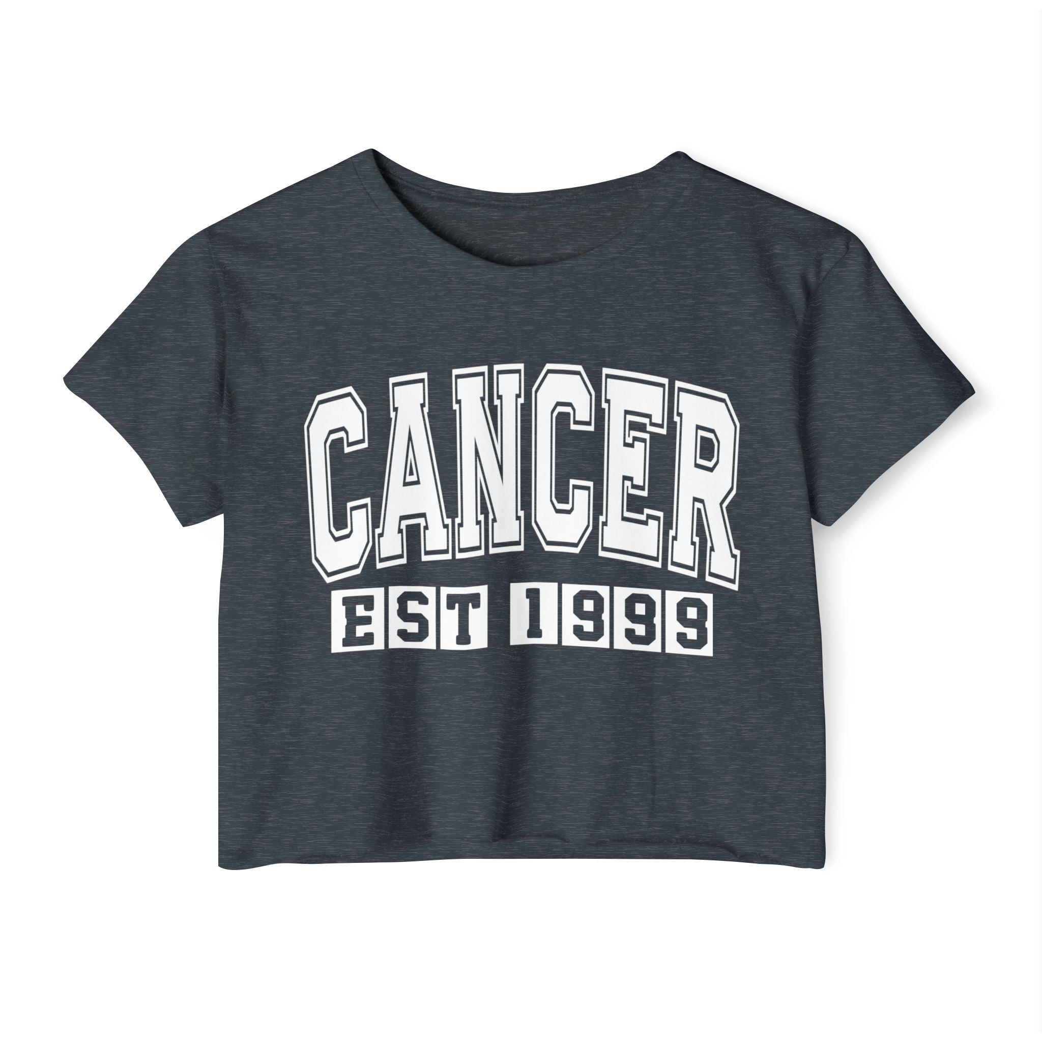 Cancer EST (YEAR) Personalization -  Crop Top