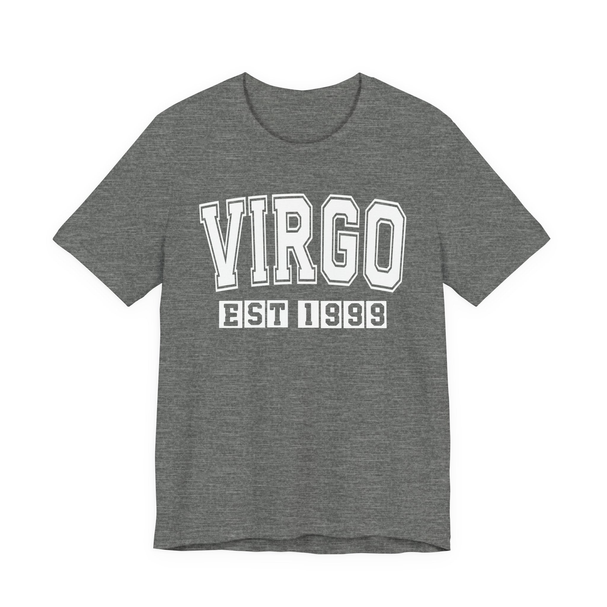 Virgo EST (YEAR) Personalization — Zodiac Birthday Tee Shirt