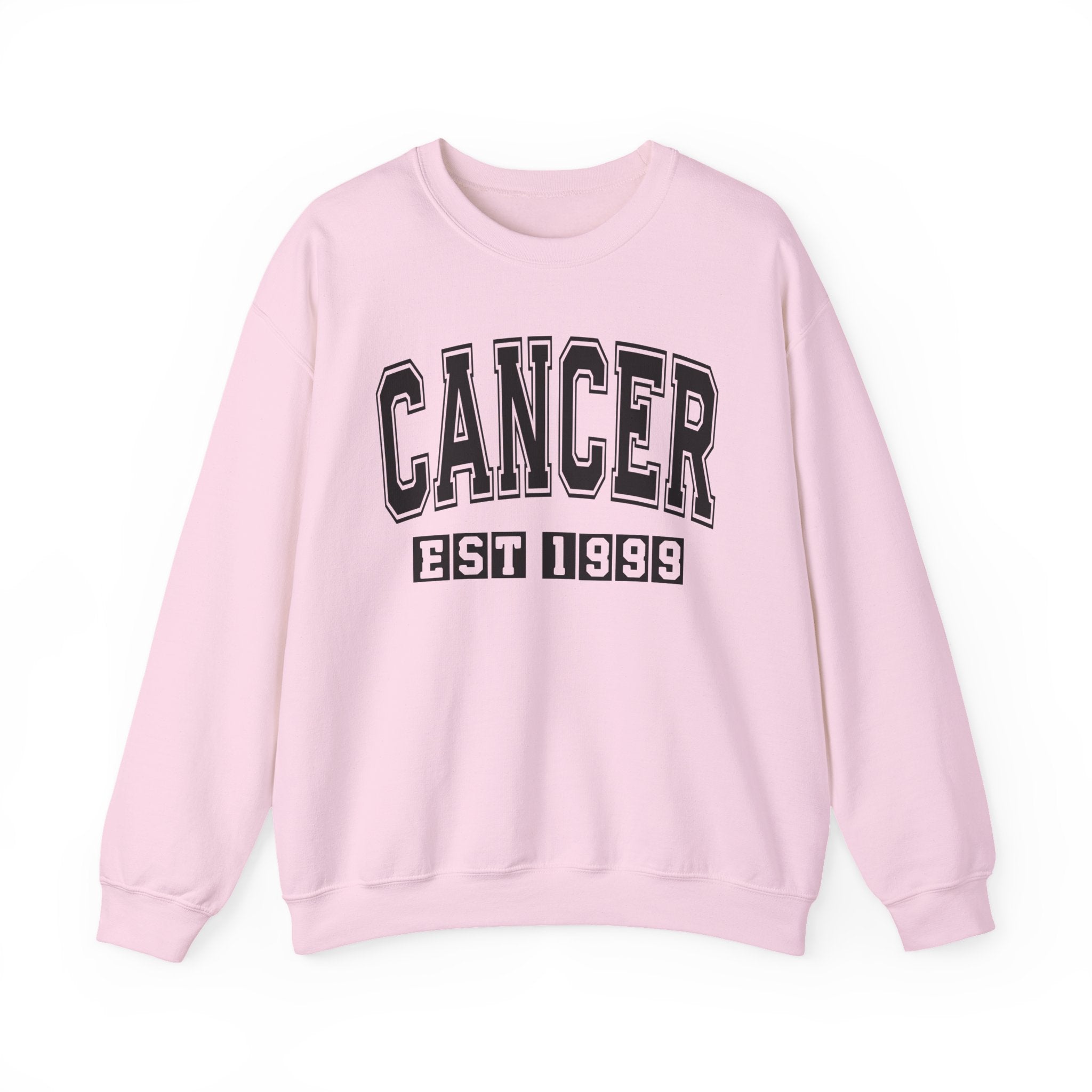 Cancer (EST YEAR) Personalization — Zodiac Graphic Sweatshirt