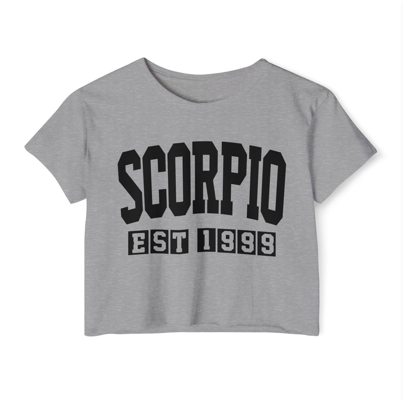 Scorpio EST (YEAR) Personalization —  Crop Top