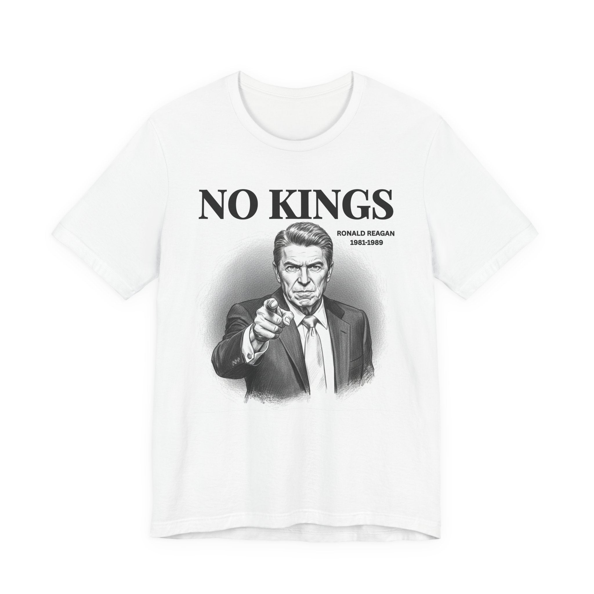 No Kings Ronald Reagan T-Shirt