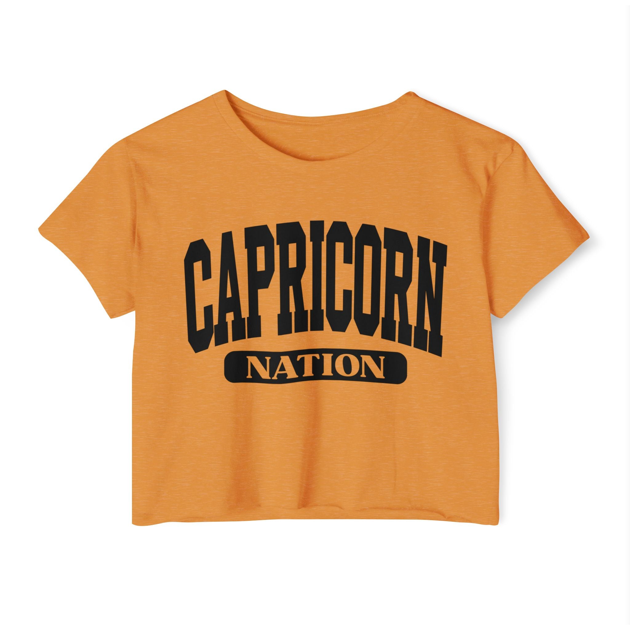 Capricorn Nation — Women’s Zodiac Festival Crop Top