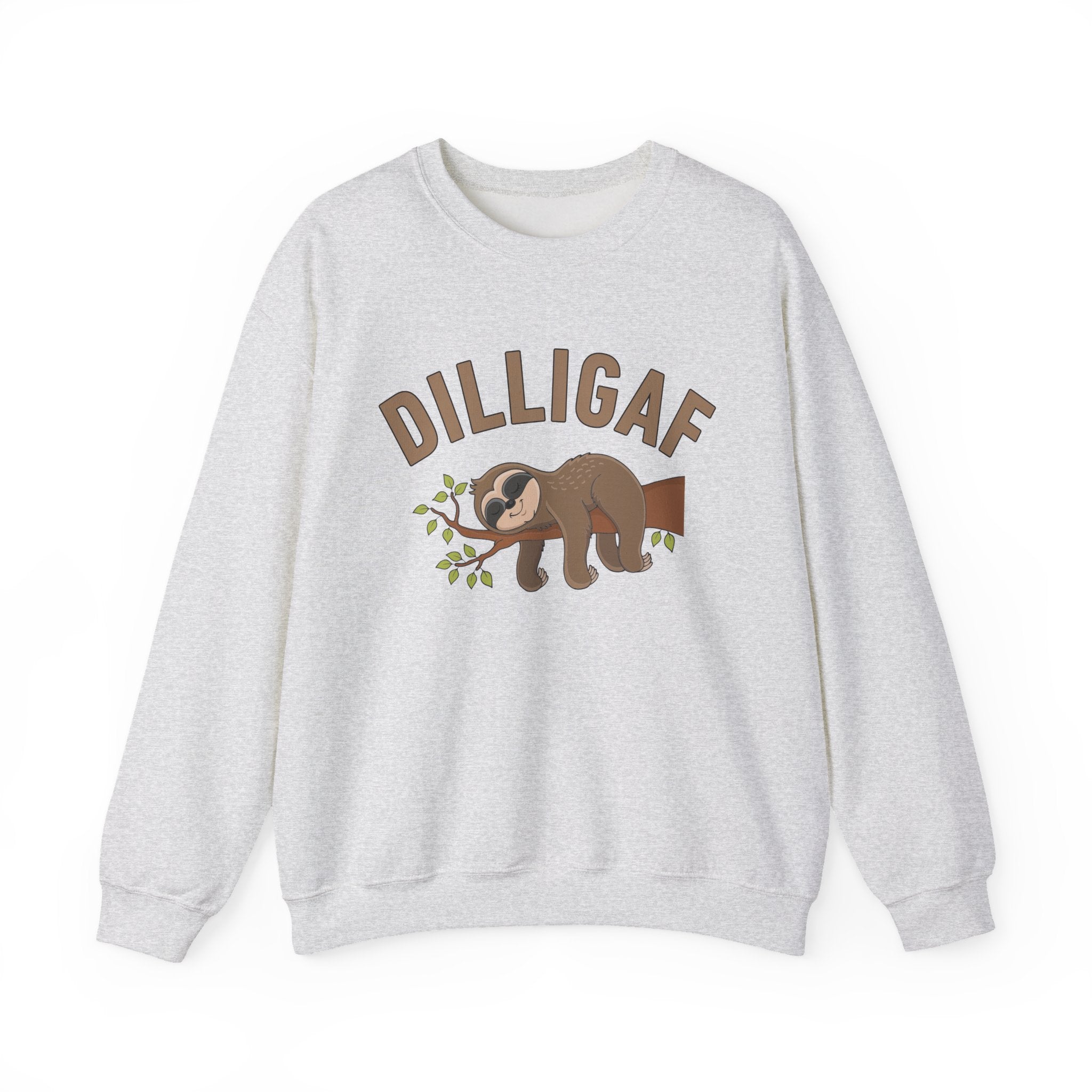 DILLIGAF - Do I Look LIke I Give A Fuck - Sweatshirt (sloth)
