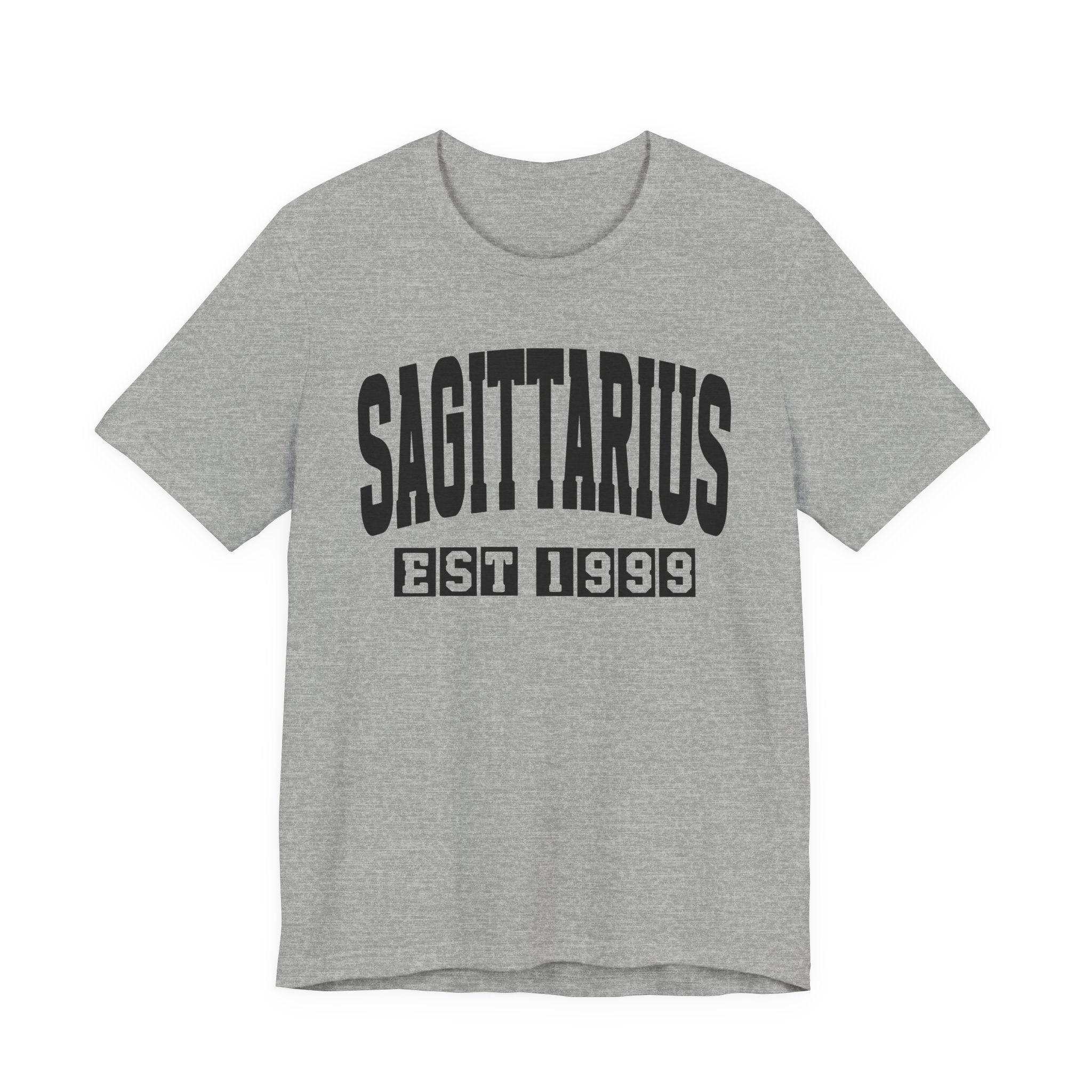Sagittarius EST (YEAR) Personalization — Zodiac Birthday Tee Shirt